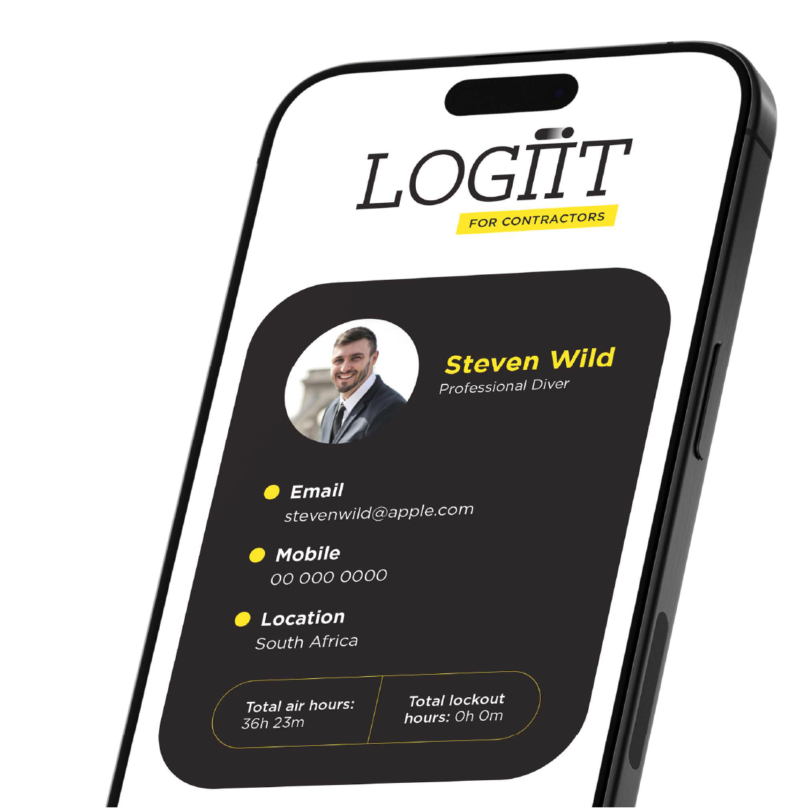LOGiiT for contractors mobile